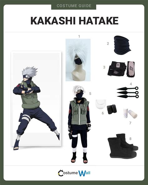 Dress Like Kakashi Hatake Costume | Halloween and Cosplay Guides