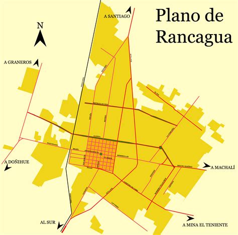 Plano De Rancagua - MapSof.net