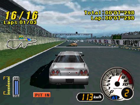 🕹️ Play Retro Games Online: ADVAN Racing (PS1)