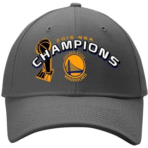 Men's Golden State Warriors New Era Graphite 2015 NBA Finals Champions ...