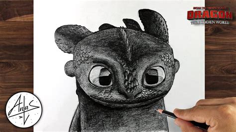How To Draw Toothless | How To Train Your Dragon - YouTube