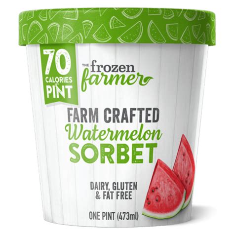 The Frozen Farmer Watermelon Sorbet Ice Cream, 6 Count - Kroger