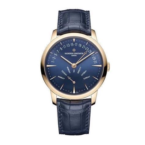 Vacheron Constantin Patrimony Retrograde Day-Date Automatic Blue Dial ...