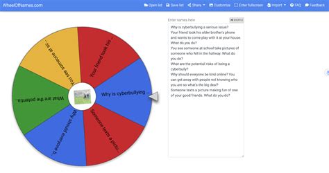 Wheel Of Names Random Name Picker