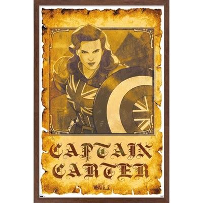 Trends International Marvel What If: Season 2 - Captain Carter Framed ...