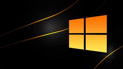 Ultra Hd Windows 10 Black Wallpaper 1920x1080