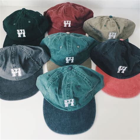 Sticky Fingers Merch — Washed 6 Panel Caps | Sticky fingers band, 6 ...