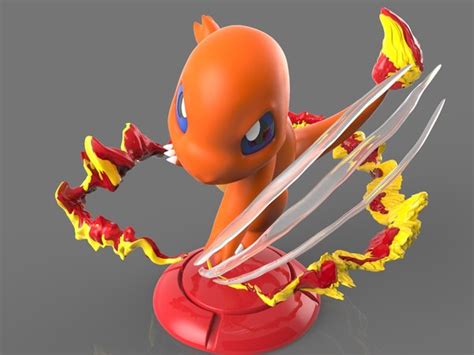 3D pokemon charmander - TurboSquid 1318964