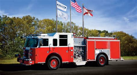 Pierce Fire Truck Saber Pumper to City of Jersey City - FSS