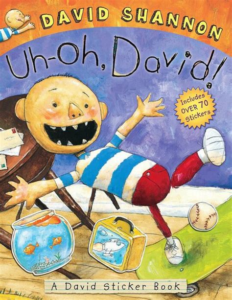 Uh-Oh, David! Sticker Book by David Shannon | Scholastic