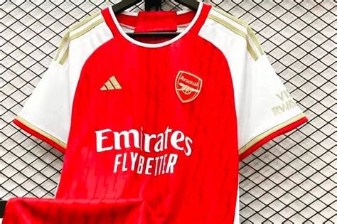 Arsenal's new 2023-24 home kit 'leaked' but fans have title concern over "awful" design - Irish ...