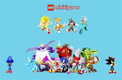 lego sonic minifigure series by TheOrangeDiamond on DeviantArt