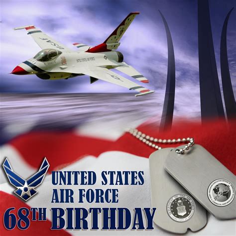 United States Air Force Birthday Social Media Post on Behance