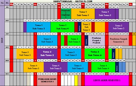 Contoh Jadwal Pelajaran K13 Sd Kelas 1 Cara Mengajarku | Images and ...