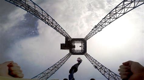 Sky Tower on-ride HD POV Tivoli Friheden - YouTube