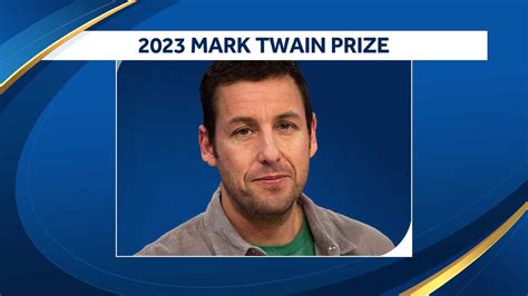 Adam Sandler to receive 2023 Mark Twain Prize