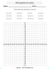 Plotting Ordered Pairs Worksheet 10112 | The Best Porn Website