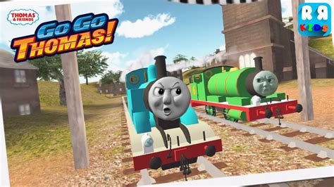 Thomas & Friends: Go Go Thomas! - Thomas vs Percy | Angry Face Thomas and Percy - YouTube