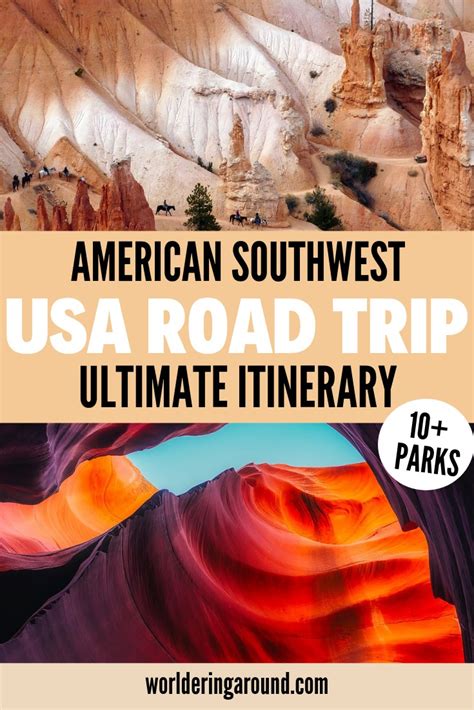 Ultimate American Southwest Road Trip - USA Itinerary through National Parks | Road trip usa ...