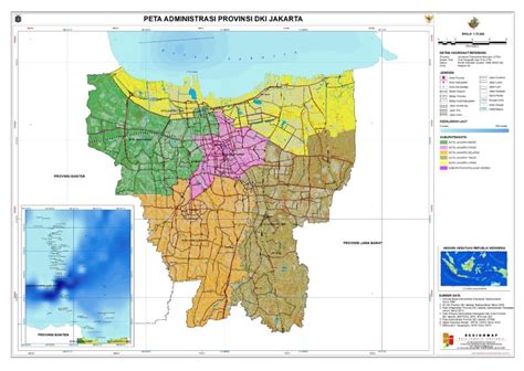 Peta Jakarta Kekayaan Alam Demografis Sosial Budaya Lengkap | Images and Photos finder