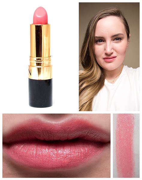Revlon Pink in the Afternoon swatches-Radiance Report | Pink lipstick ...