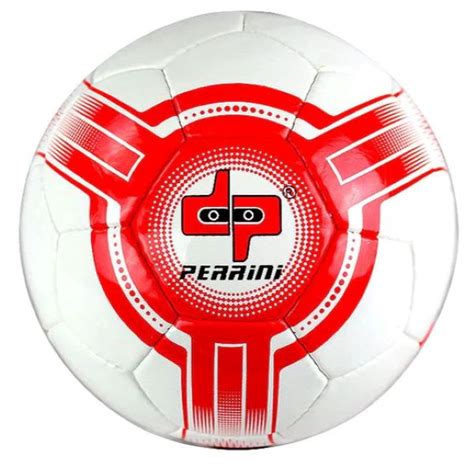 Size 4, 4Ply White/Red Soccer Ball