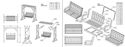 DIY 2x4 Bench Swing and Frame Plans - Etsy | Diy porch swing, 2x4 bench, Bench swing