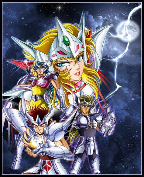 Silver Saints by Juni-Anker on DeviantArt | Saint seiya, Seiya caballeros del zodiaco ...