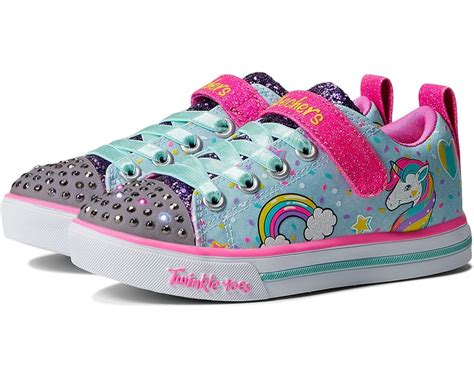 SKECHERS KIDS Twinkle Toes - Sparkle Lite 10988L Lights (Little Kid/Big ...