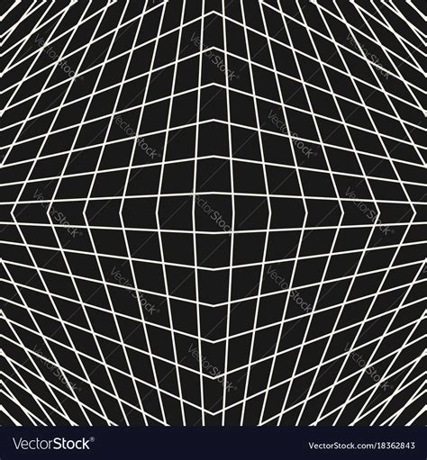 3d grid seamless pattern modern dark background Vector Image