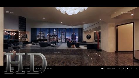 50 Shades Of Grey Apartment Tour - Apartment Post