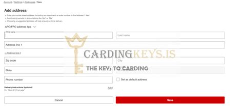 Target Carding Method big - Carding Keys