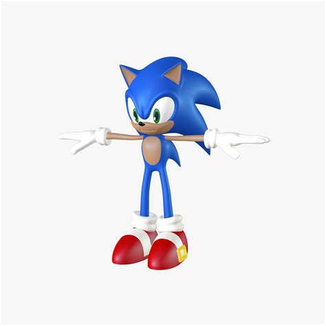 Sonic Free 3D Models download - Free3D