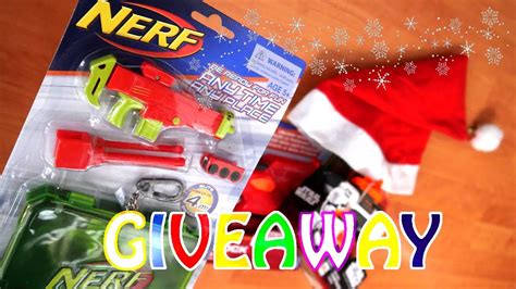 GIVEAWAY | Your Chance to win a FREE NERF GUN for Christmas 2017 - YouTube