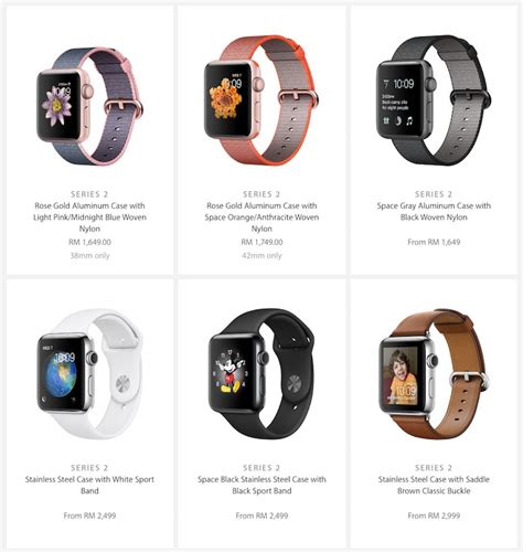 Apple Watch Series 2 Gets Priced In Malaysia; Series 1 Gets Price Drop ...