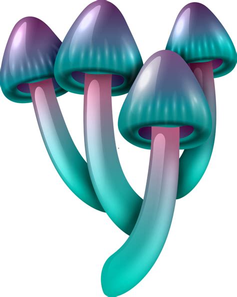 Trippy Mushroom PNG - High-Resolution HD Image Download