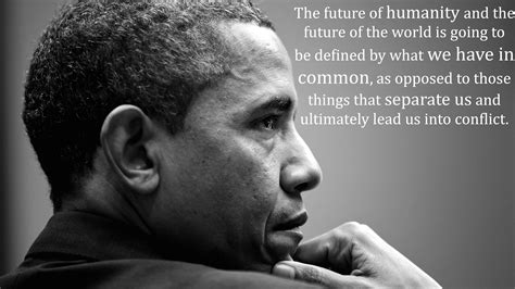 "The future of humanity and the future of the world will be determined..." — U.S. President ...