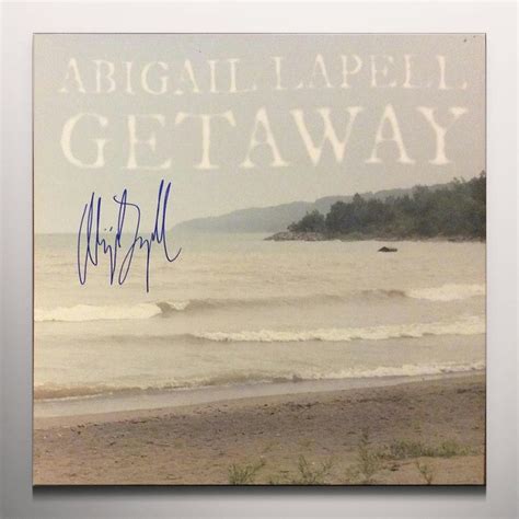 Abigail Lapell GETAWAY Vinyl Record - Blue Vinyl, Colored Vinyl