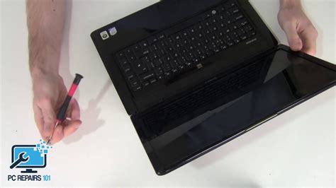 Dell Inspiron 1545 Screen Replacement / Removal Tutorial Guide Video ...