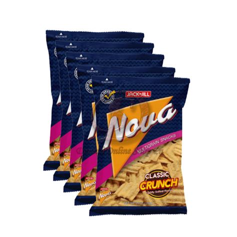 Nova Multigrain Snacks Claasic Crunch 78g 5 packs | Lazada PH