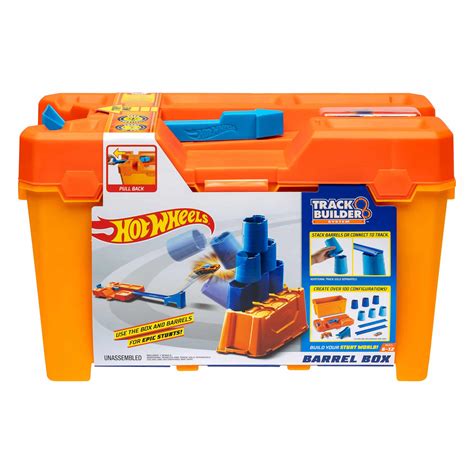 Hot Wheels - Track Builder System - Barrel Box - Online Toys Australia