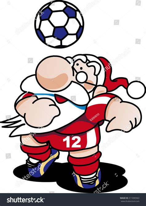 Santa Claus Football Uniform: Over 6 Royalty-Free Licensable Stock Illustrations & Drawings ...