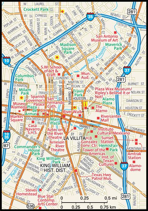 San Antonio Zip Code Map - Map