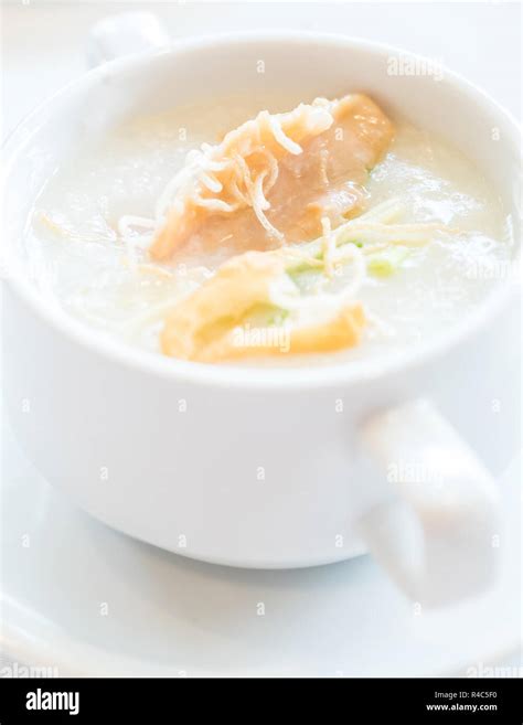 Congee Rice Porridge Stock Photo - Alamy