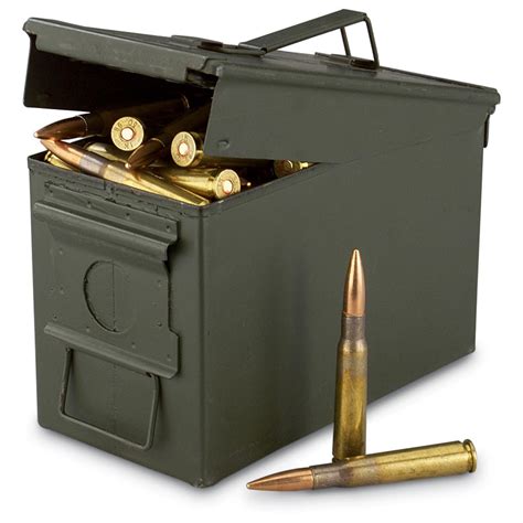 10 rounds .50 cal. 660 Grain FMJ Ammo - 149506, .50 BMG Ammo at Sportsman's Guide