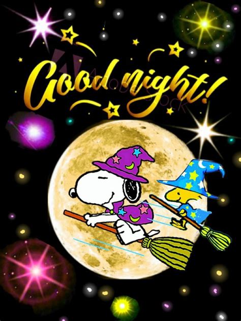 スヌーピー(good-night) | Snoopy halloween, Goodnight snoopy, Snoopy comics