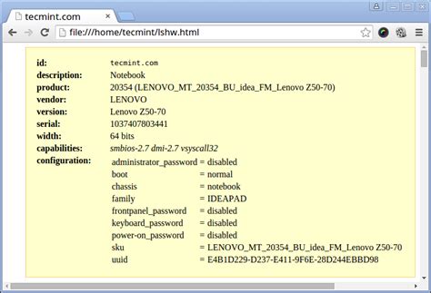 10 Commands to Collect System and Hardware Info in Linux