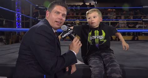 Josh Mathews Has Hilarious Interview With Loyal WWE Fan During Impact Wrestling Event