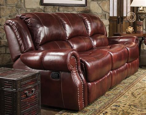 POWER RECLINING SOFA | Genuine leather sofa, Reclining sofa, Leather ...