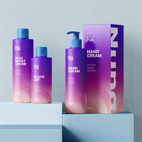 Nuna Cosmetics on Behance | Shampoo design, Haircare packaging ...